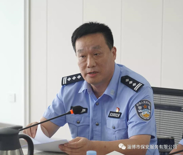 治安支隊副支隊長孫元乾講話.jpg 治安支隊副支隊長孫元乾講話.jpg